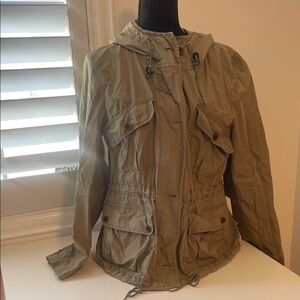 LOFT Olive Utility Jacket